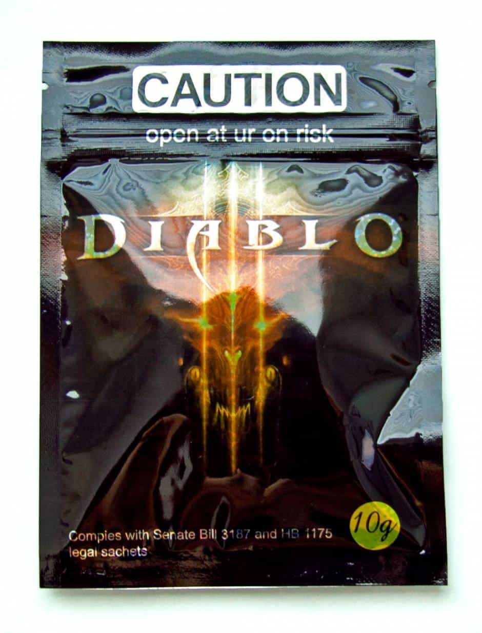 Caution Diablo Herbal Incense 4g